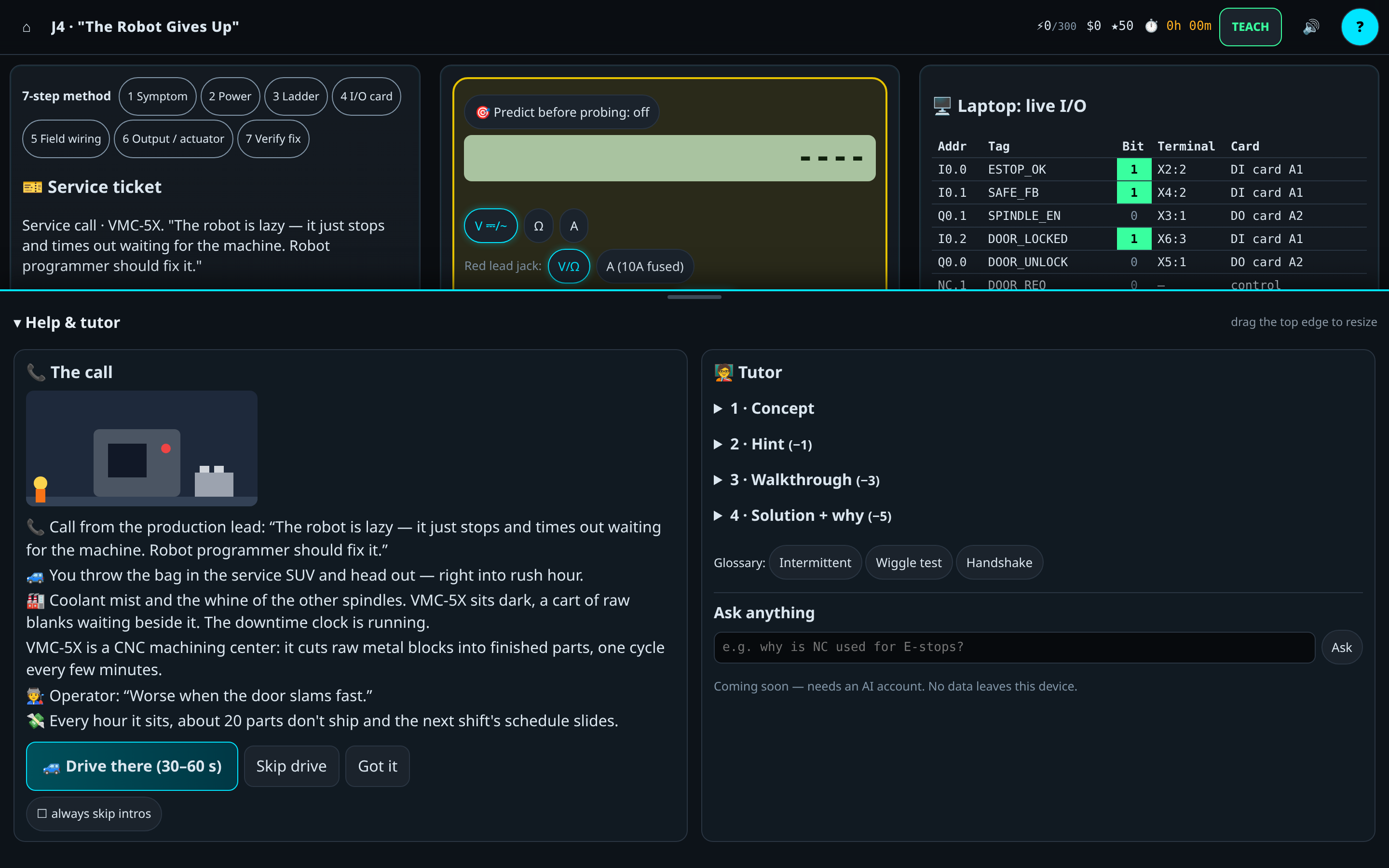 Dispatch call screenshot